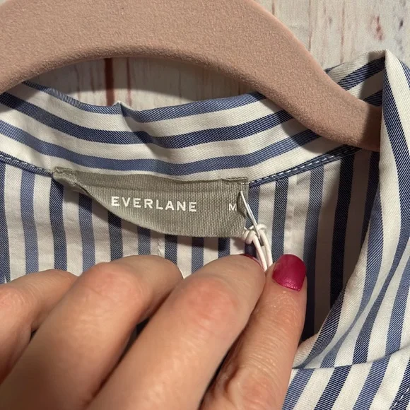 NWT Everlane The Woven PJ Top - Picture 8 of 11